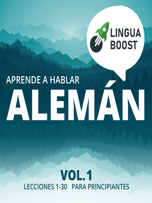 Cover image for Aprende a hablar alemán